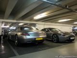 Mercedes SLS AMG & Aston Martin V12 Vantage